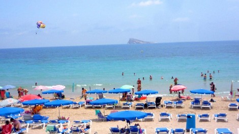 Benidorm Plaža smrt Španija policija