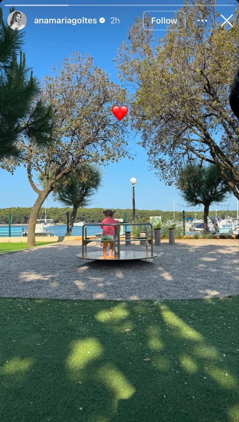 Dončićeva Anamaria le razkrila, kje preživljajo prve poletne dni: majhne Gabriele sploh ne bi prepoznali, tako je že zrastla (FOTO)